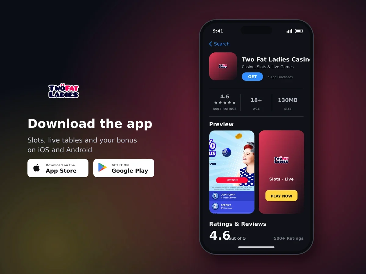 Two Fat Ladies Casino app