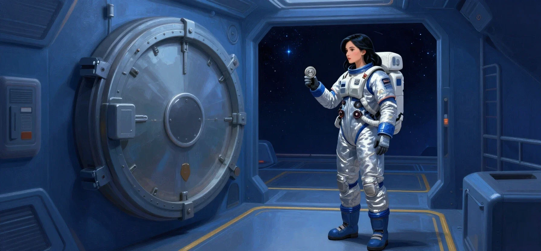 Two Fat Ladies Casino login key beside a secure account vault